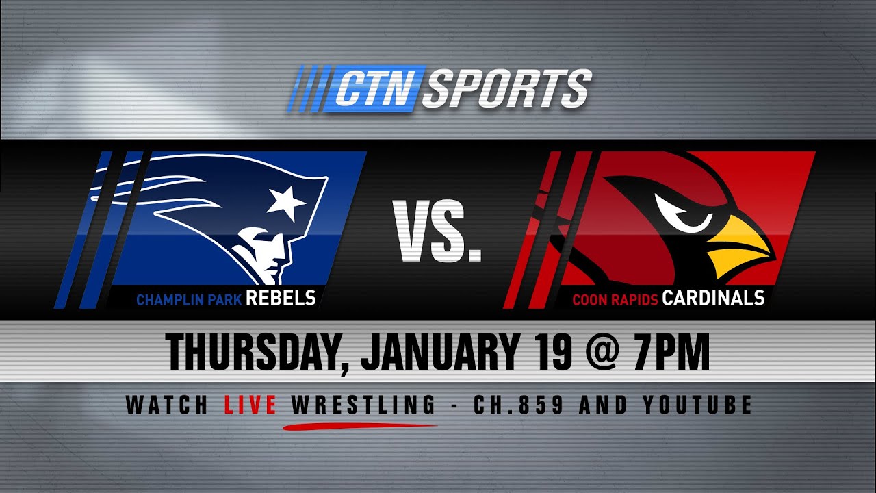 Wrestling: Champlin Park at Coon Rapids 1.19.23