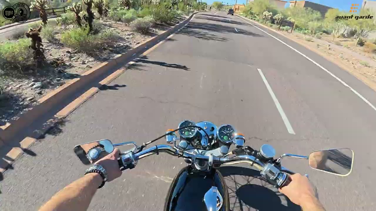1973 Norton Commando 750 Roadster Test Ride