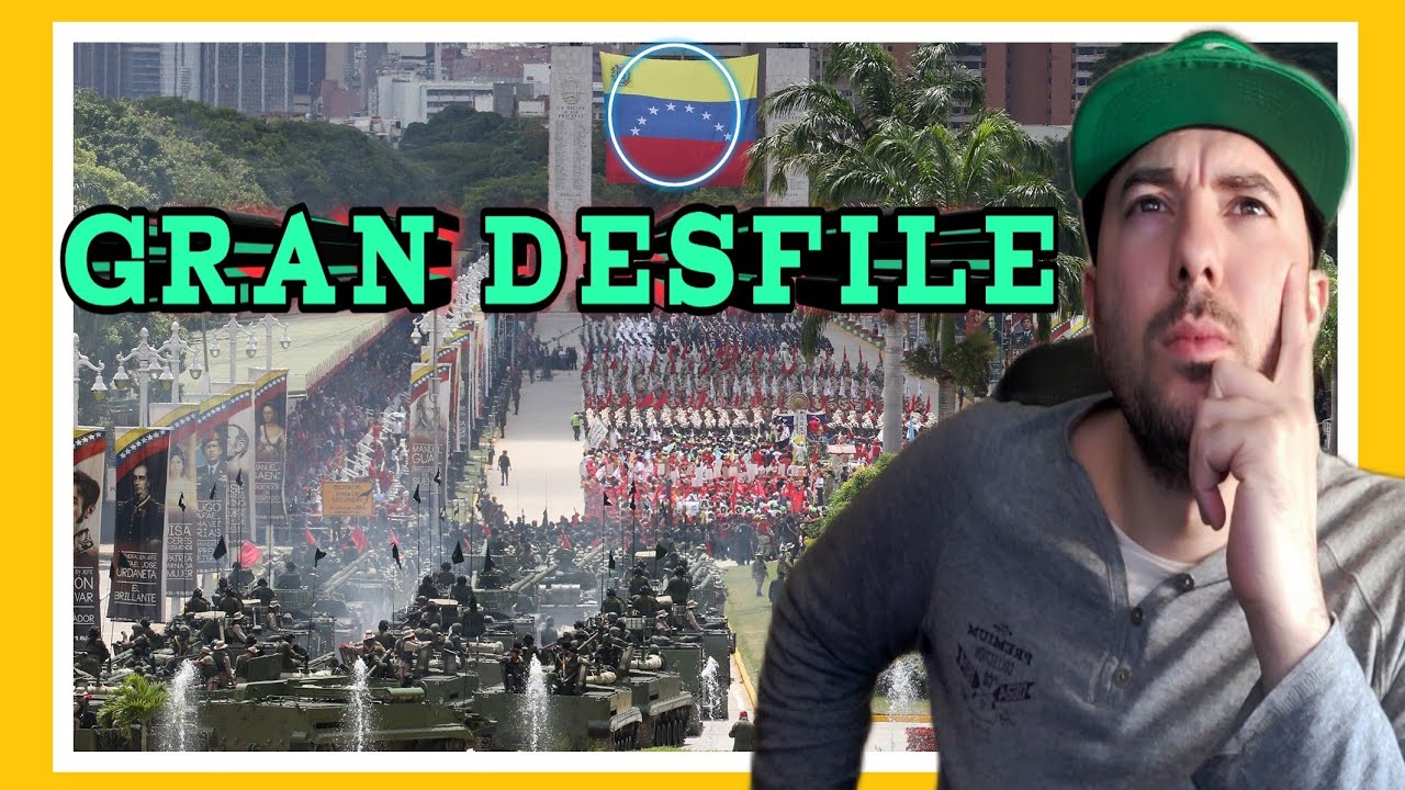 MILITAR ESPAÑOL REACCIONA A DESFILE MILITAR VENEZOLANO