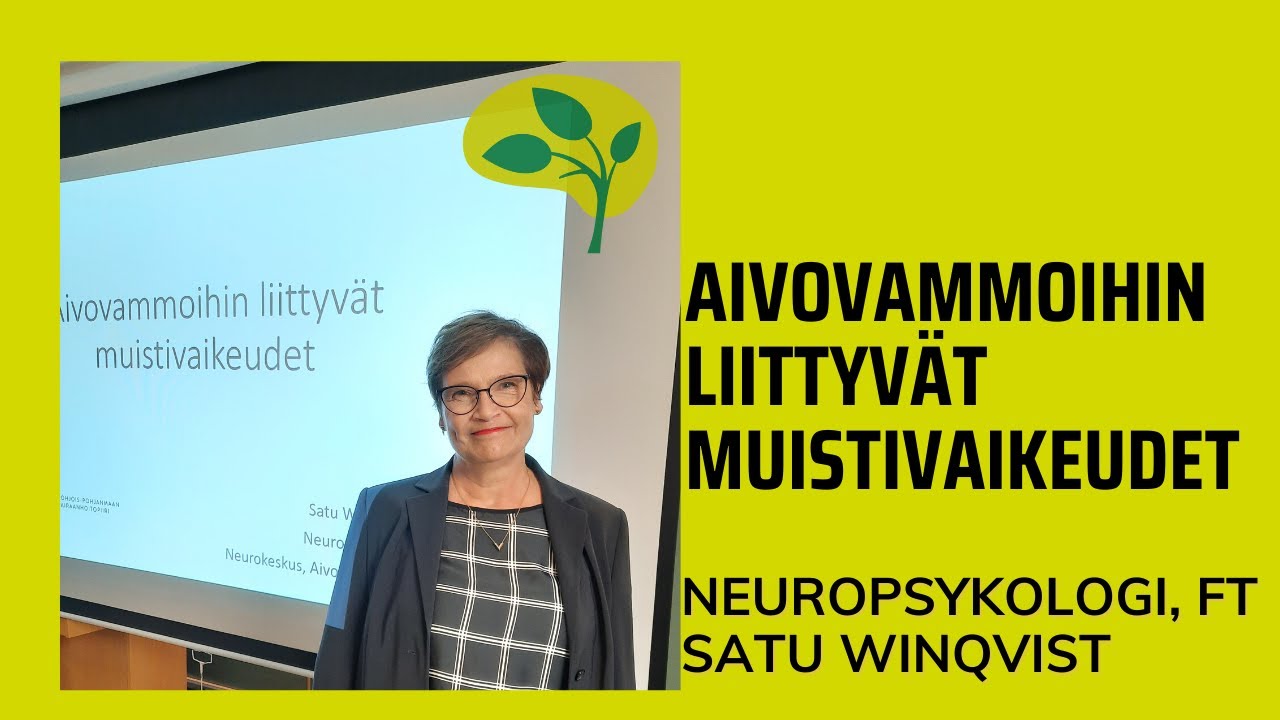 Aivovammoihin liittyvät muistivaikeudet