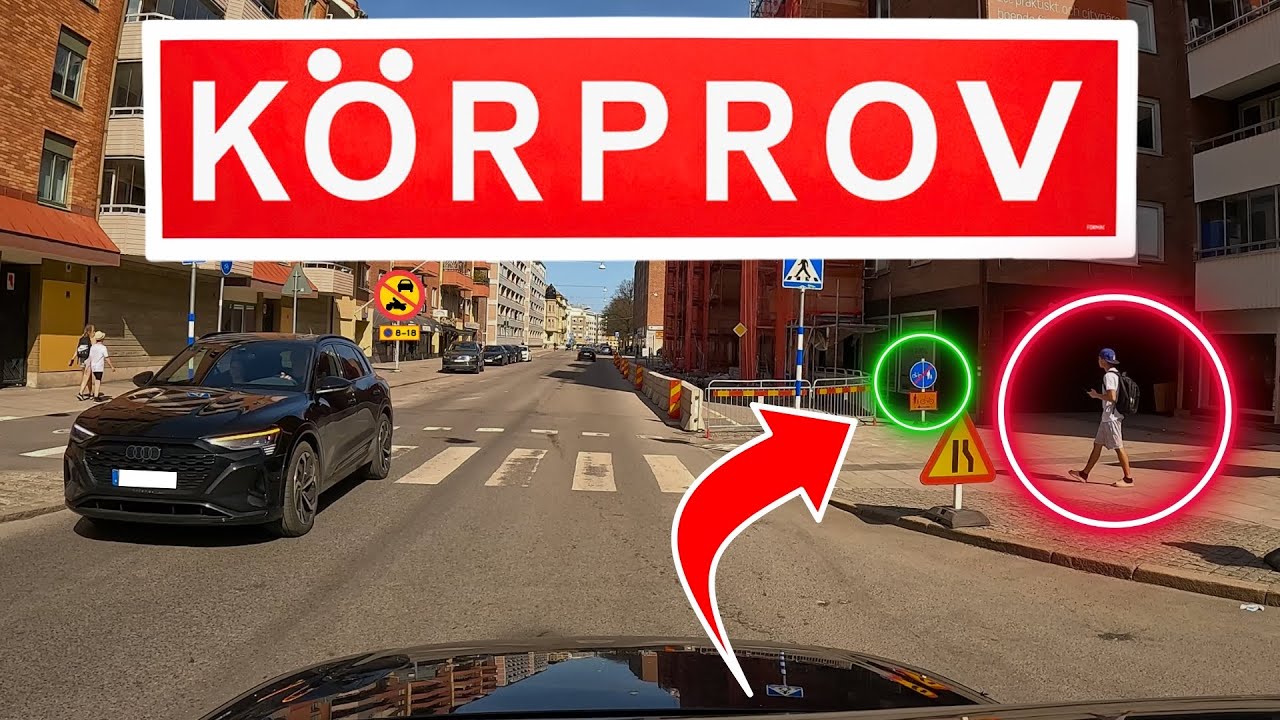 UPPKÖRNING BIL - [GODKÄNT KÖRPROV] (Häng med i bilen på körning prov) #uppkörning #körkort #körprov
