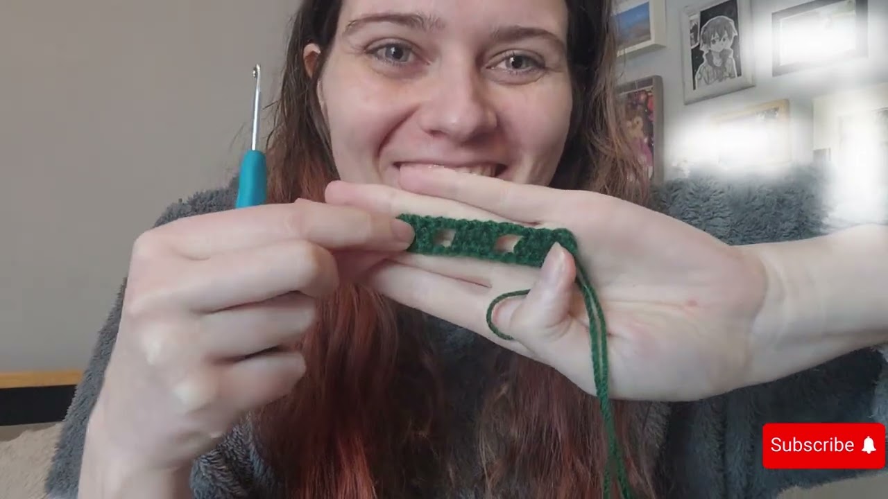 Trying Filet Crochet for the first time!