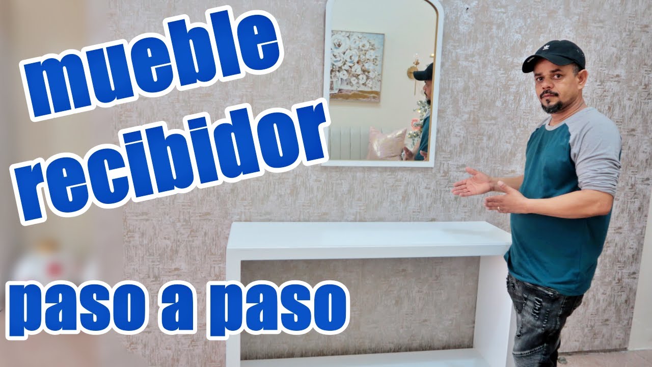 COMO HACER TU PROPIA REPISA / CONSOLA / RECIBIDOR