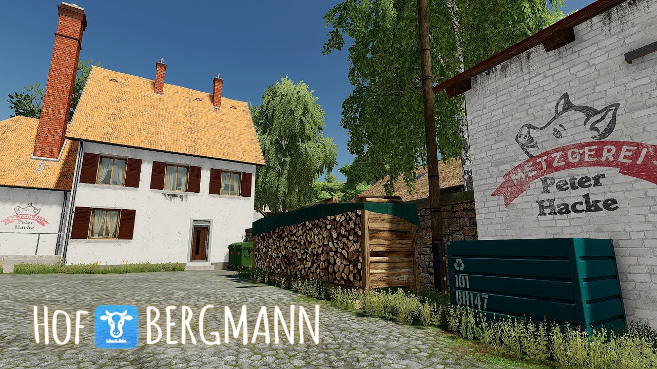 LS22 | HOF BERGMANN V1.1.0.0 #07 - Metzgerei und Molkerei - Farming Simulator