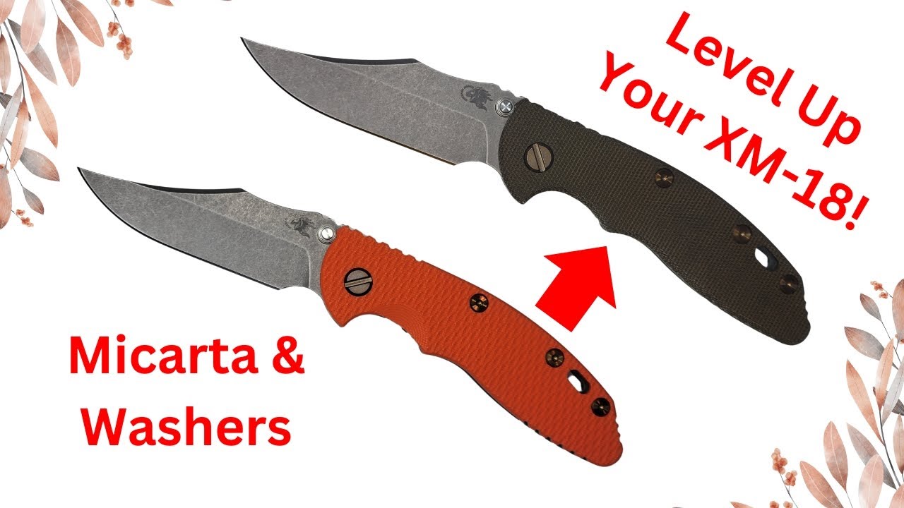 Why and How to Swap Bearings for Washers on a Hinderer XM-18 Non-flipper