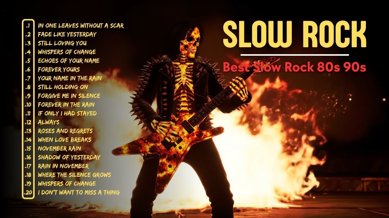 Slow Rock Ballads That Capture Romance | Classic Love Songs from the Rock Era