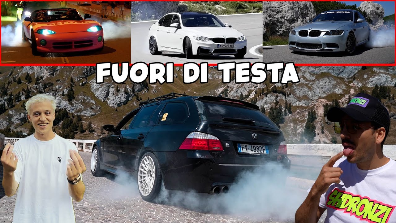 Il GIRO D'ITALIA con 1900 cavalli - BMW M3 700 HP, M5 E61, M3 SUPERCHARGED