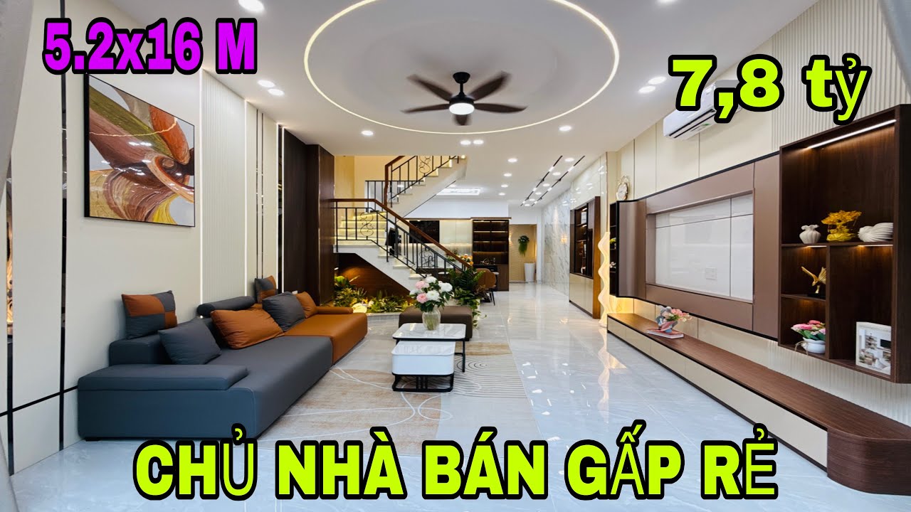 Bán nhà gò vấp . Nhà đẹp rộng nội thất đẹp . Chủ gấp trã là bán luôn . Đáng xem