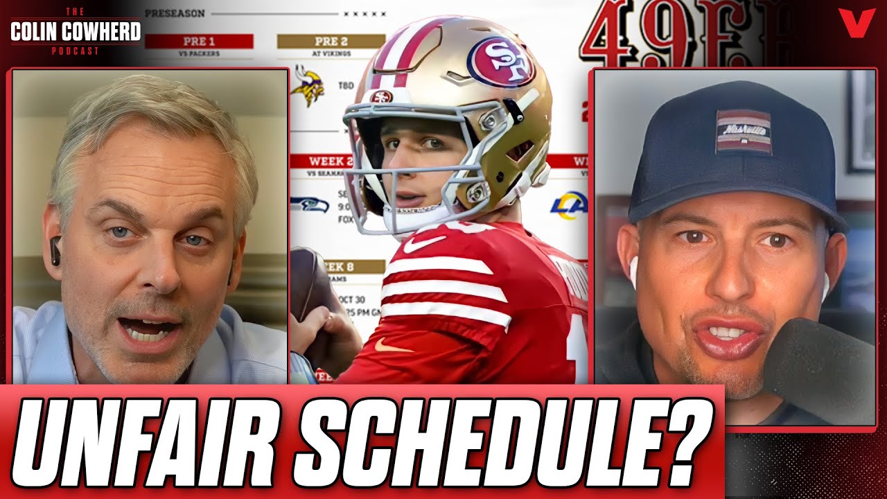 Why Brock Purdy & San Francisco 49ers schedule is a JOKE | Colin Cowherd NFL