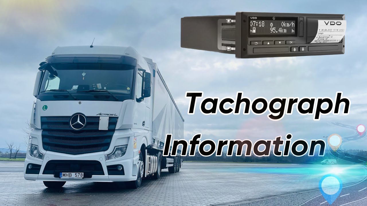 Tachograph Information / Europe / Punjabi Truck Driver / Punjabi / Mercedes Benz / Truck Vlog