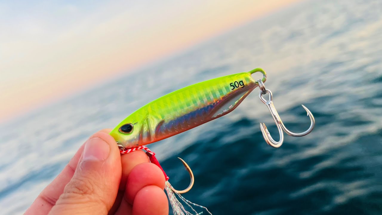 Pesca de pargos con SEÑUELOS brillantes (JIGS)