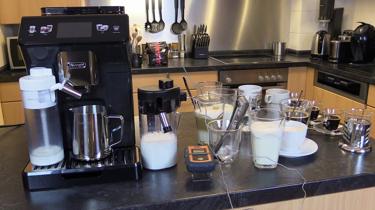De'Longhi Eletta Explore Perfetto ECAM452.57.G Delonghi Kaffeevollautomat mit LatteCrema Milchsystem