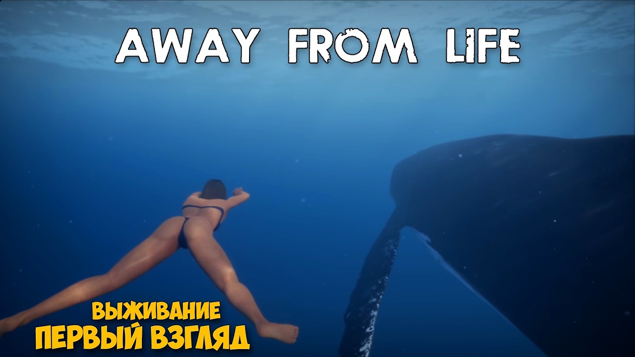 Away From Life - Выживание после крушения вертолета ( первый взгляд )