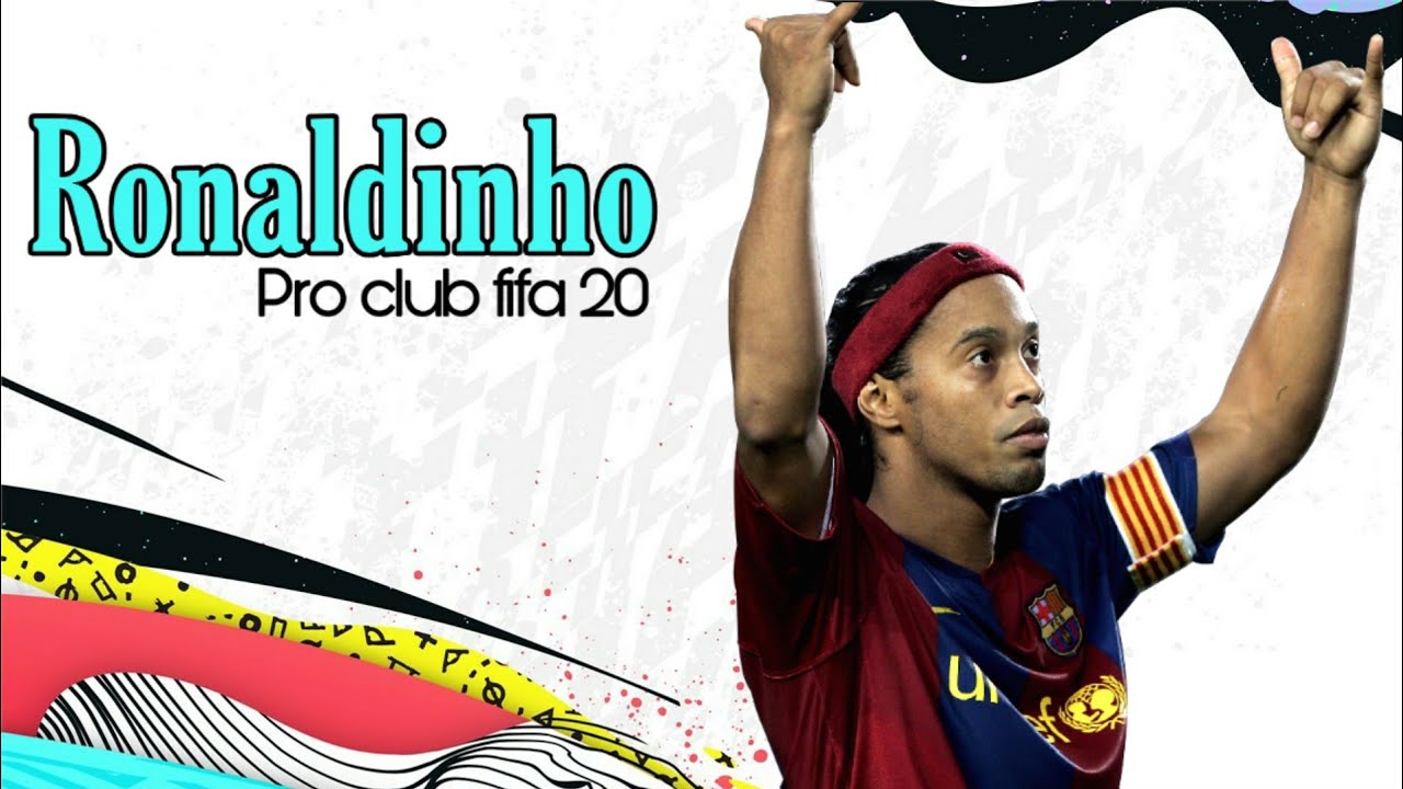 Pro Club ✅ Fifa20 visage Ronaldinho (français)