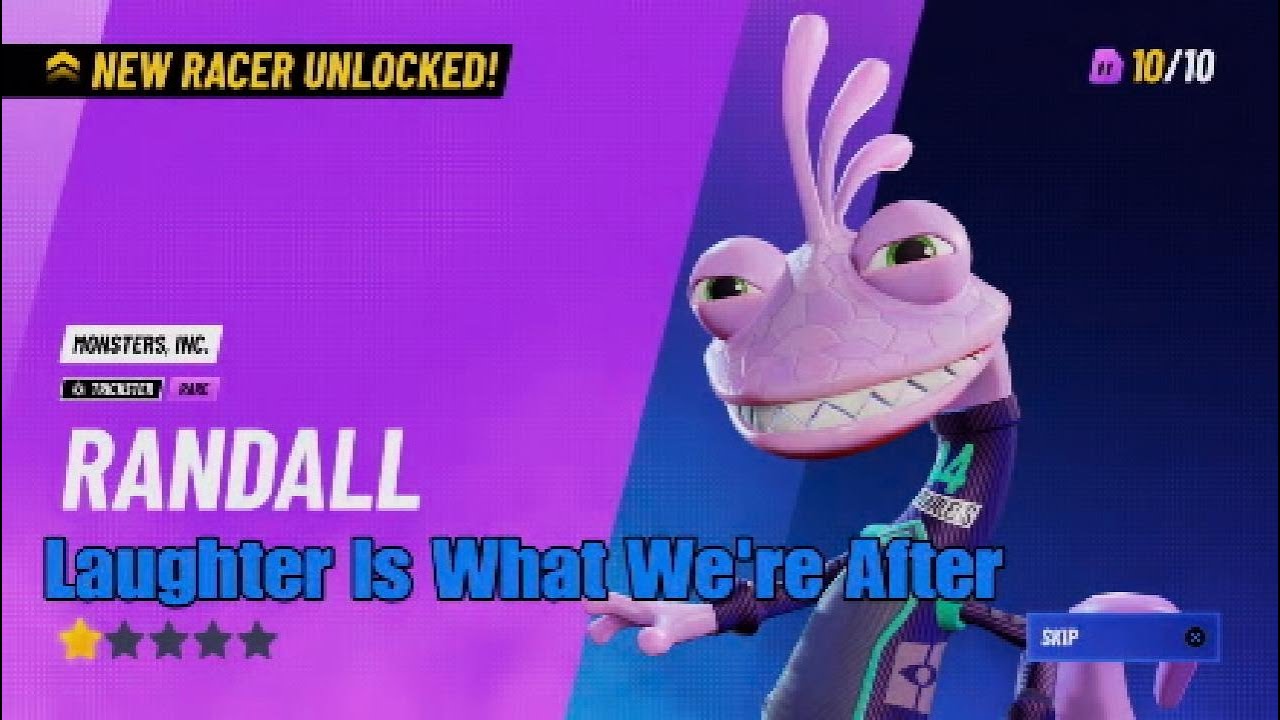 Randall Unlocked! Disney Speedstorm Walkthrough | Unafraid | Chapter 8: Laughter Is What We're After