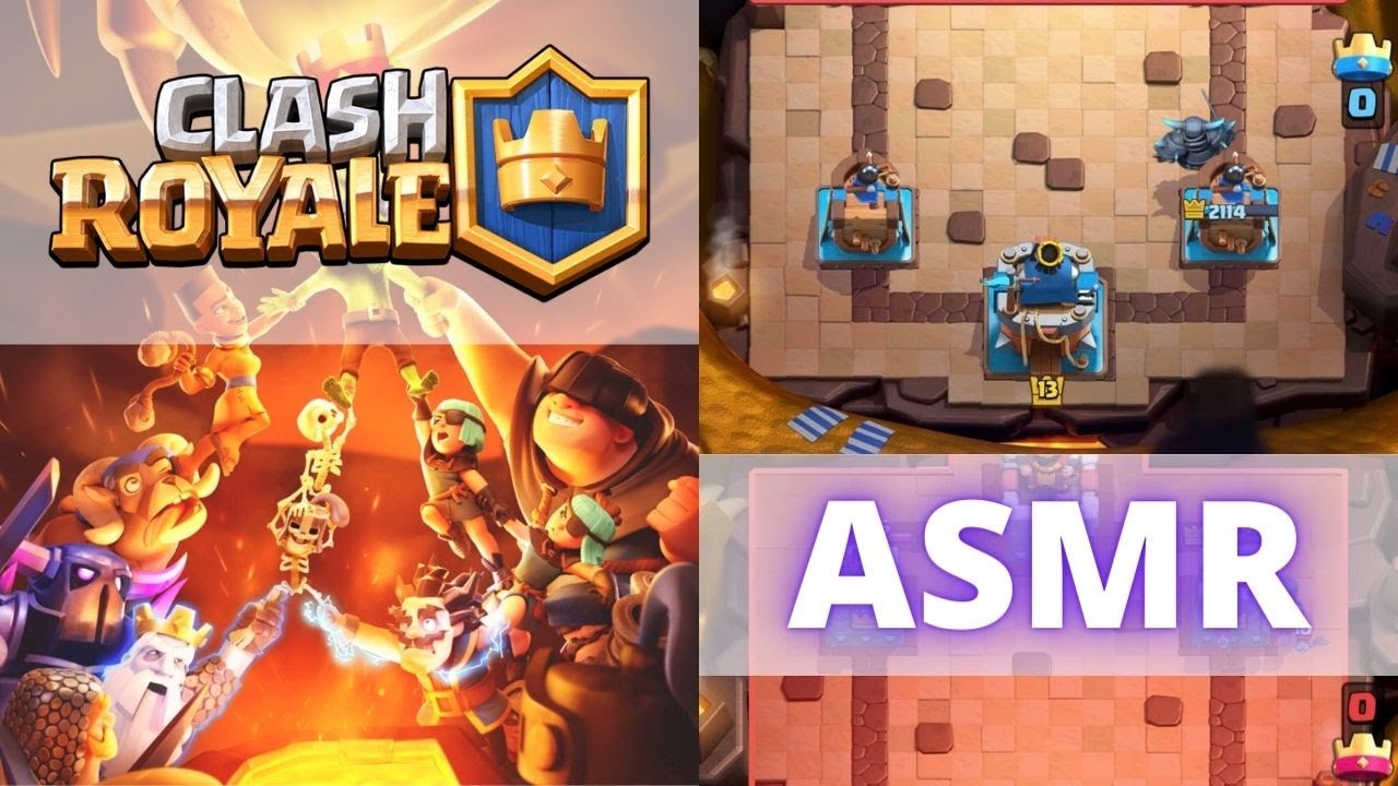 ASMR Jugando Clash Royale