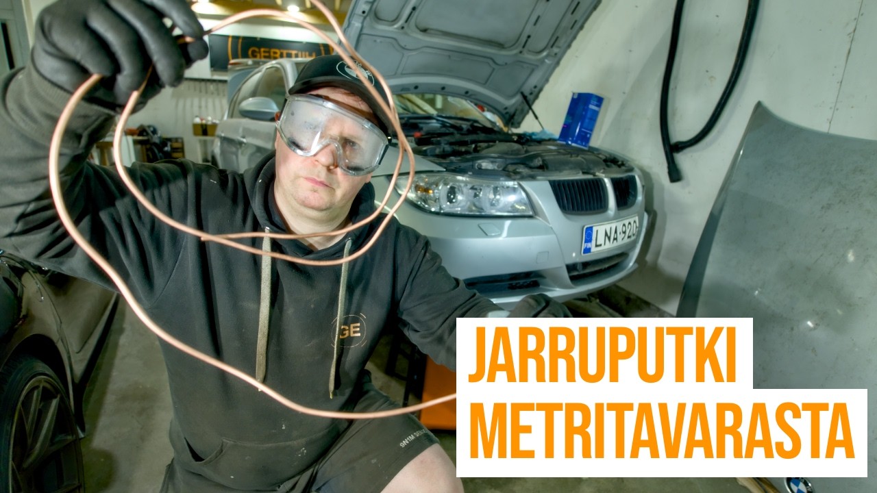 Jarruputki metritavarasta - BMW e90 325i Osa 9