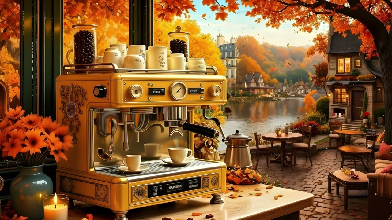 Morning Autumn Café Jazz ☕ Relaxing Bossa Nova Music for Work and Study