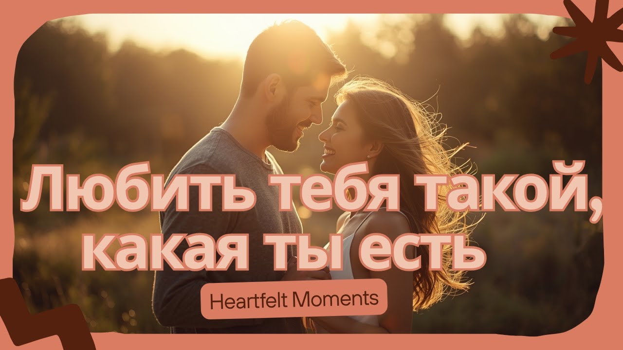 Любить тебя такой, какая ты есть — Русская романтическая песня | Official Lyric Video | Russian Song