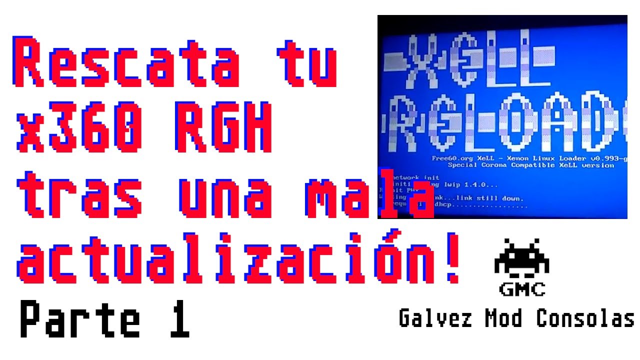Racupera tu X360 RGH tras una mala actualizacion