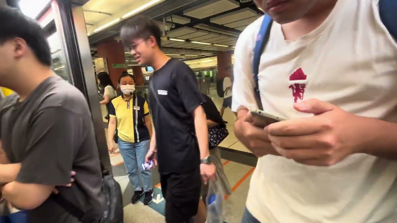 [TML上繁加班車]港鐵屯馬綫C-train(D411/412)從天水圍站二台起載至烏溪沙+清客回廠