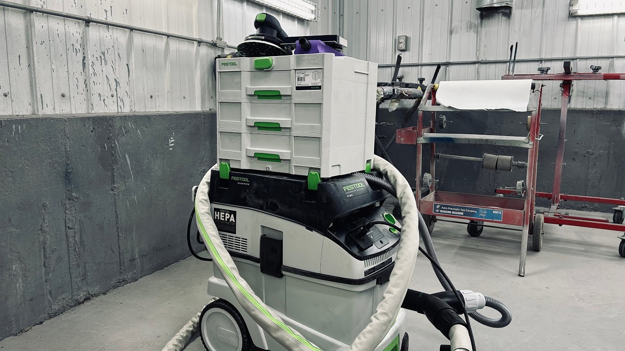 Эпизод #166.Шлиф. машинка от Festool ETS EC 150/5 EQ