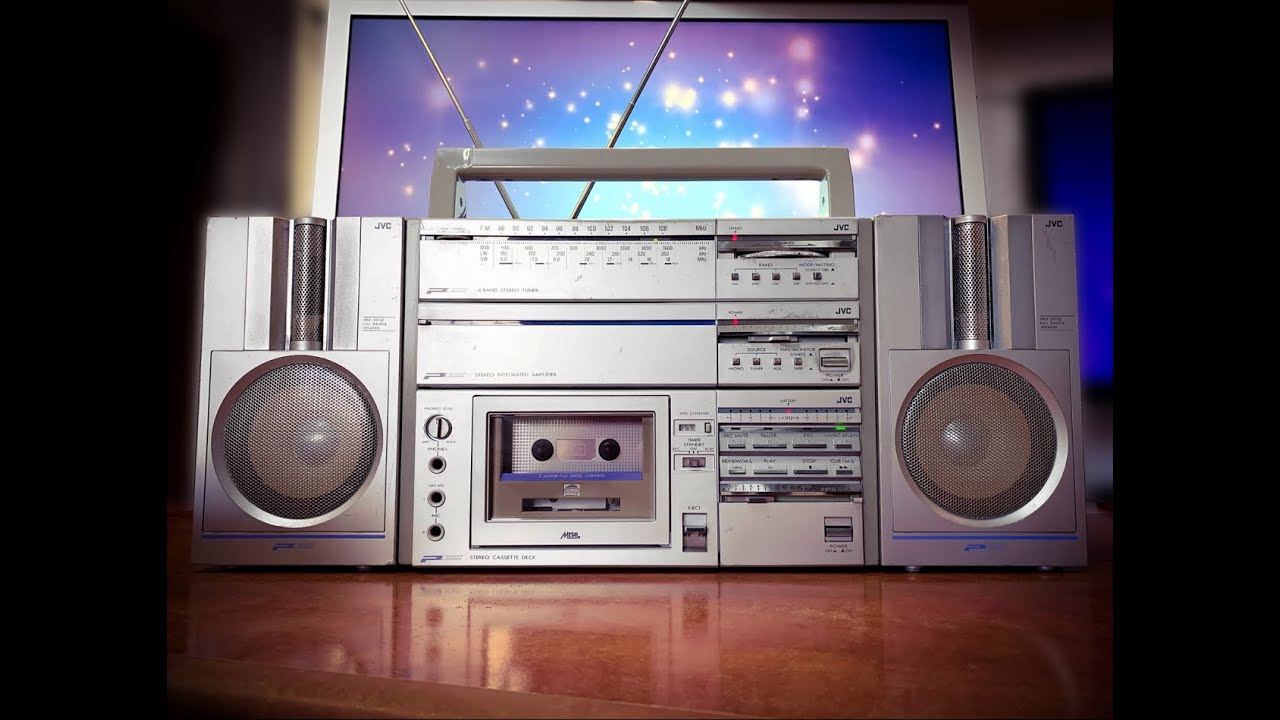 JVC PC-5 Iconic Portable Boombox AKA 