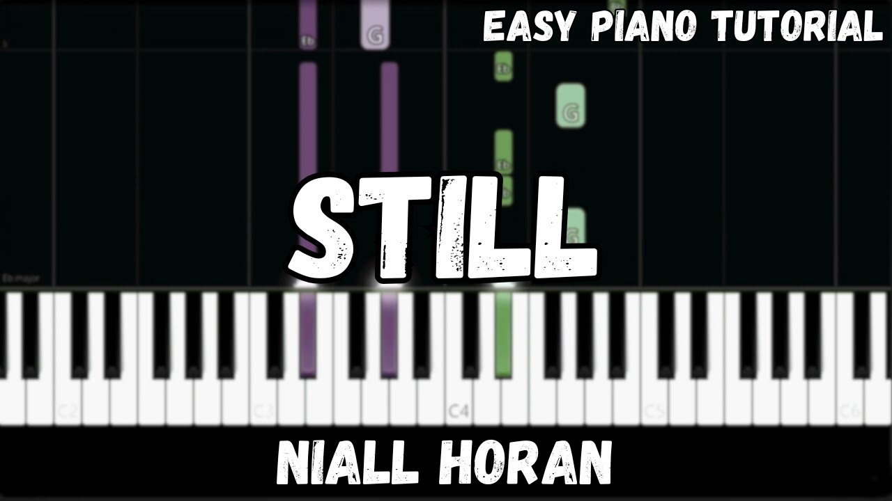 Niall Horan - Still (Easy Piano Tutorial)