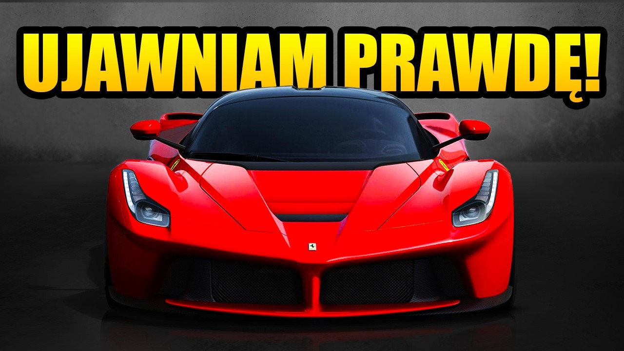 Ferrari LaFerrari &ndash; SEKRET, kt&oacute;ry kosztuje miliony!