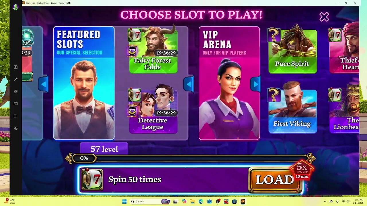 Slots Era Level 57 Completed 🎰 HUGE Hourly Spin Win 💰 | F2P Walkthrough