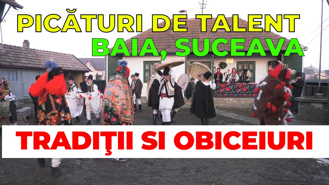 TRADITII SI OBICIURI DE SARBATORI LA BAIA, SUCEAVA, ROMANIA 2020