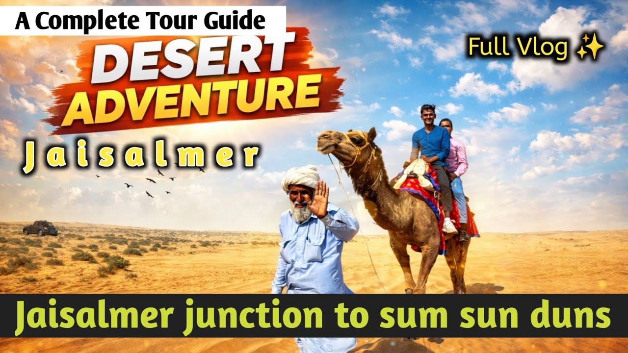 ✨❤️Jaisalmer Junction se shuru hua Golden City ka adventure 🏜️