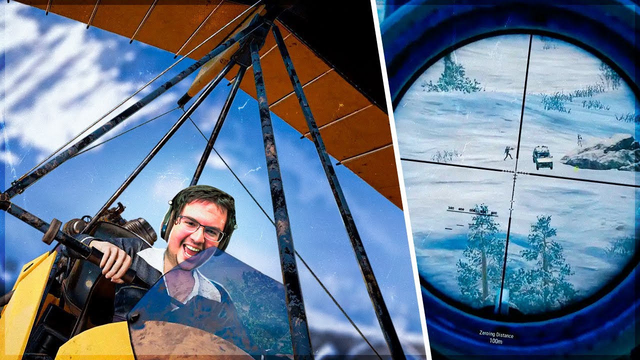 A SNIPER TÁ BRILHANDO MUITO CONTRA OS GRINGOS NO PUBG 🥵