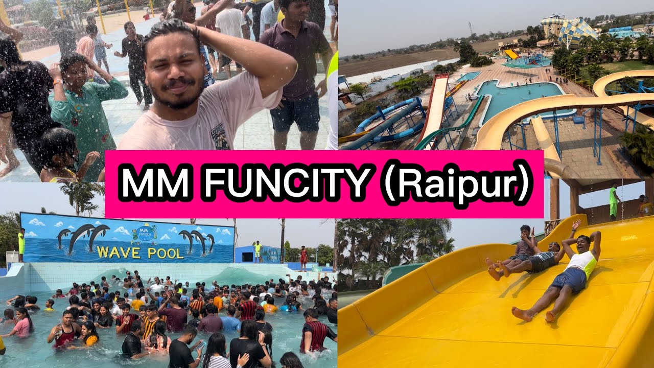 😇MM FUN CITY Raipur || Water Park Chhattisgarh || 2024 #yasharyavlogs #mmfuncity #mp#cg #waterpark