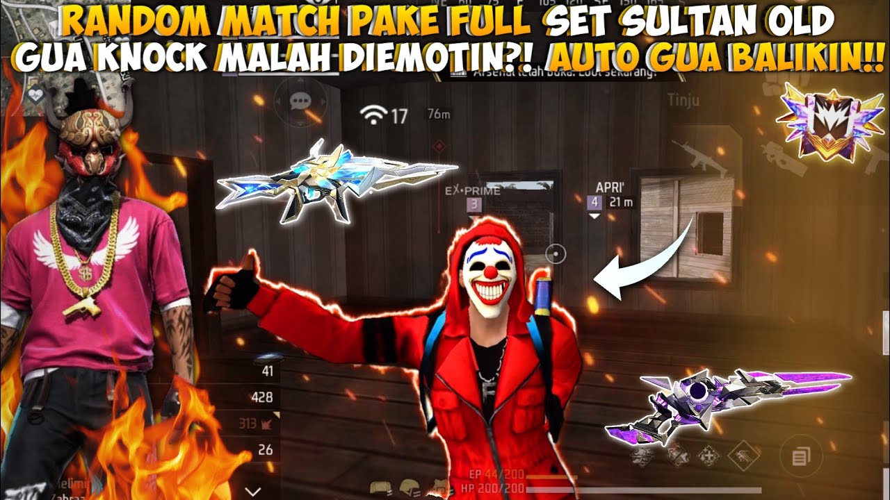 RANDOM MATCH PAKE FULL SET SULTAN OLD!! GUA MALAH DIEMOTIN SAMA ORANG INI?! AUTO BALIKIN!!