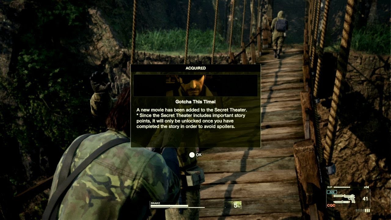 MGS Delta (PS5 Pro): Secret Theater Film 2 Location (Gotcha This Time!)