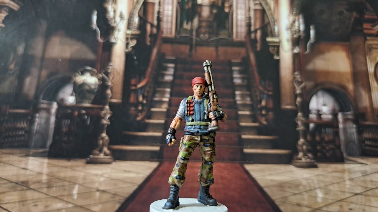 Resident Evil Board game : Joseph Frost Painting Video