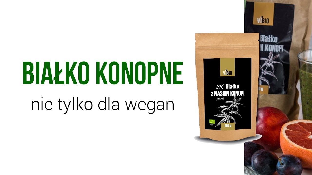 Białko z nasion konopi - nie tylko dla wegan 💪