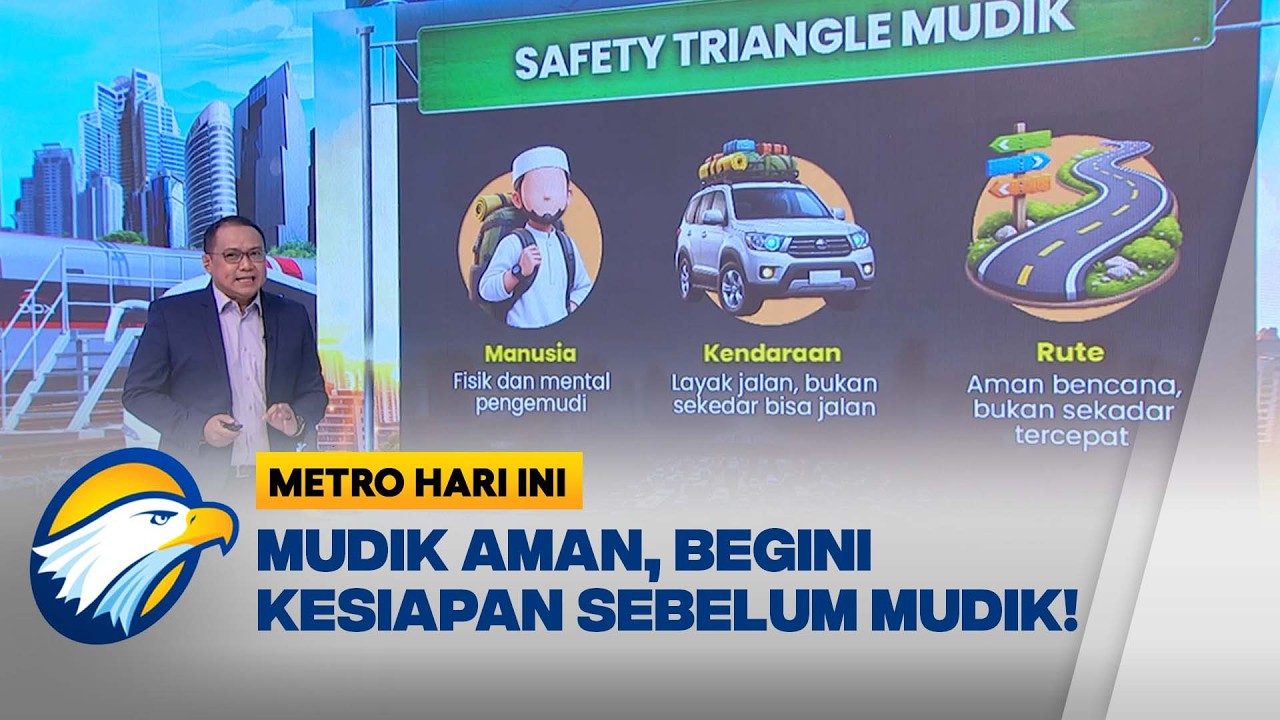 Belum Siap Mudik Kalau Belum Cek 3 Hal Ini! - [Metro Siang]