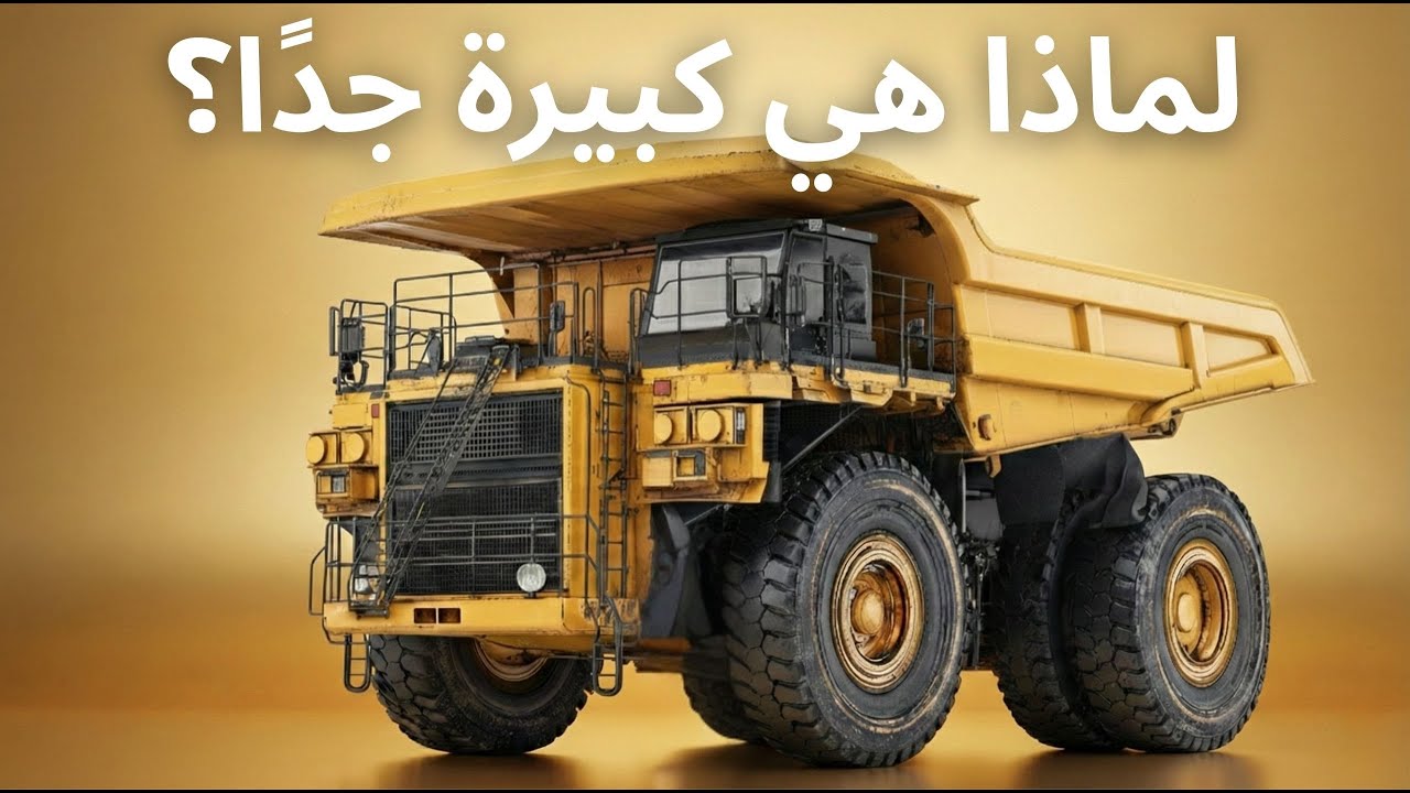 لماذا شاحنات التعدين كبيرة الحجم؟