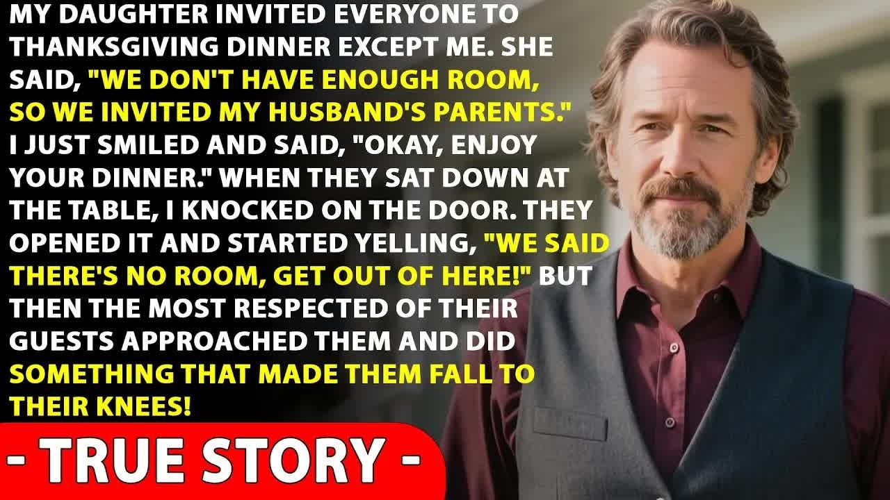 She Invited Everyone To A Festive Dinner, Except Me  But Then One Of The Guests Revealed My Secr