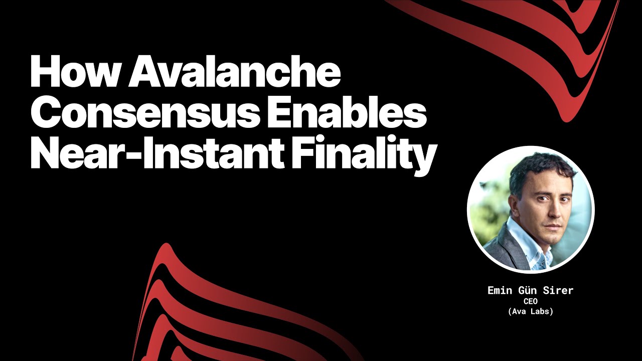 How Avalanche Consensus Enables Near-Instant Finality