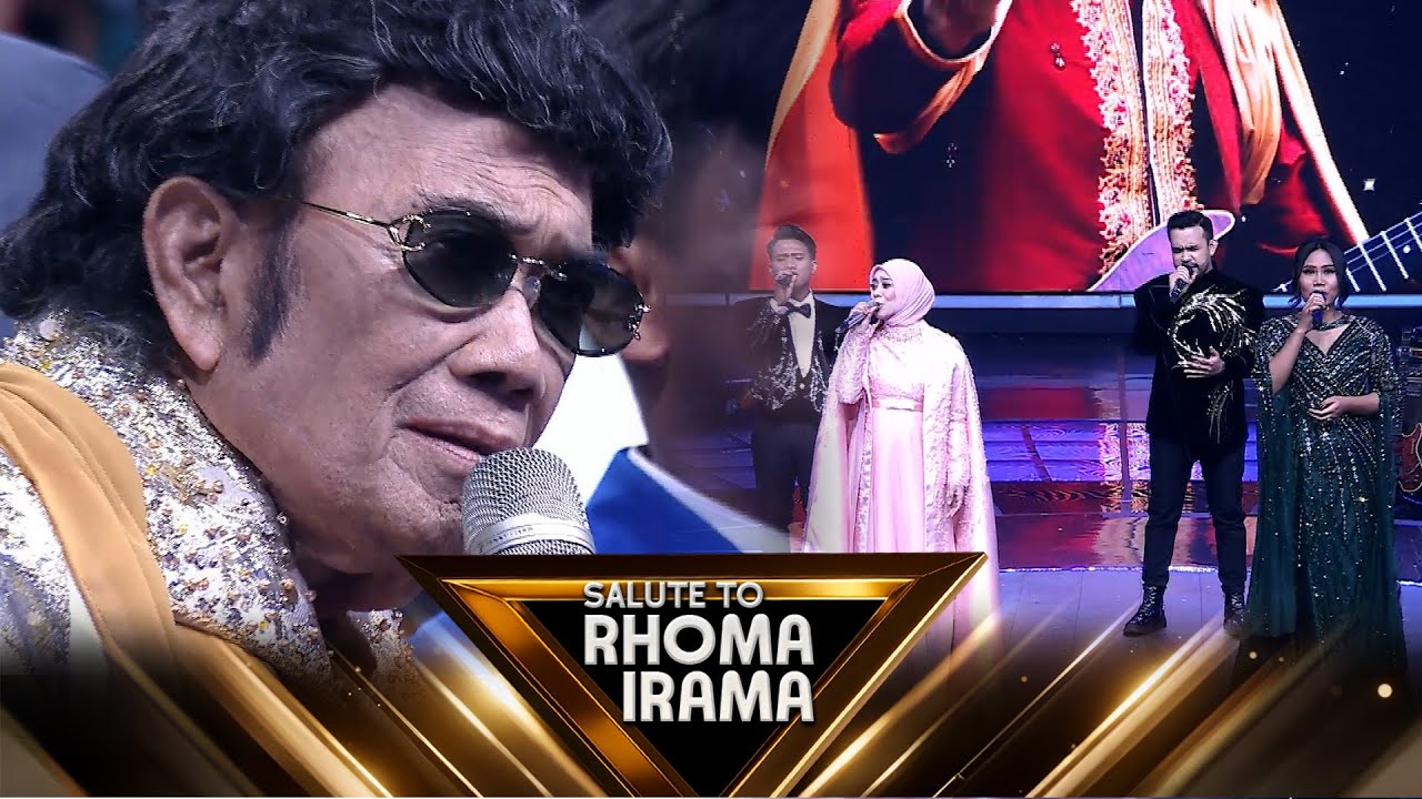 Merinding! Rhoma Irama Featuring 10 Juara DA dan LIDA Bikin Panggung Pecah! | Salute To Rhoma Irama