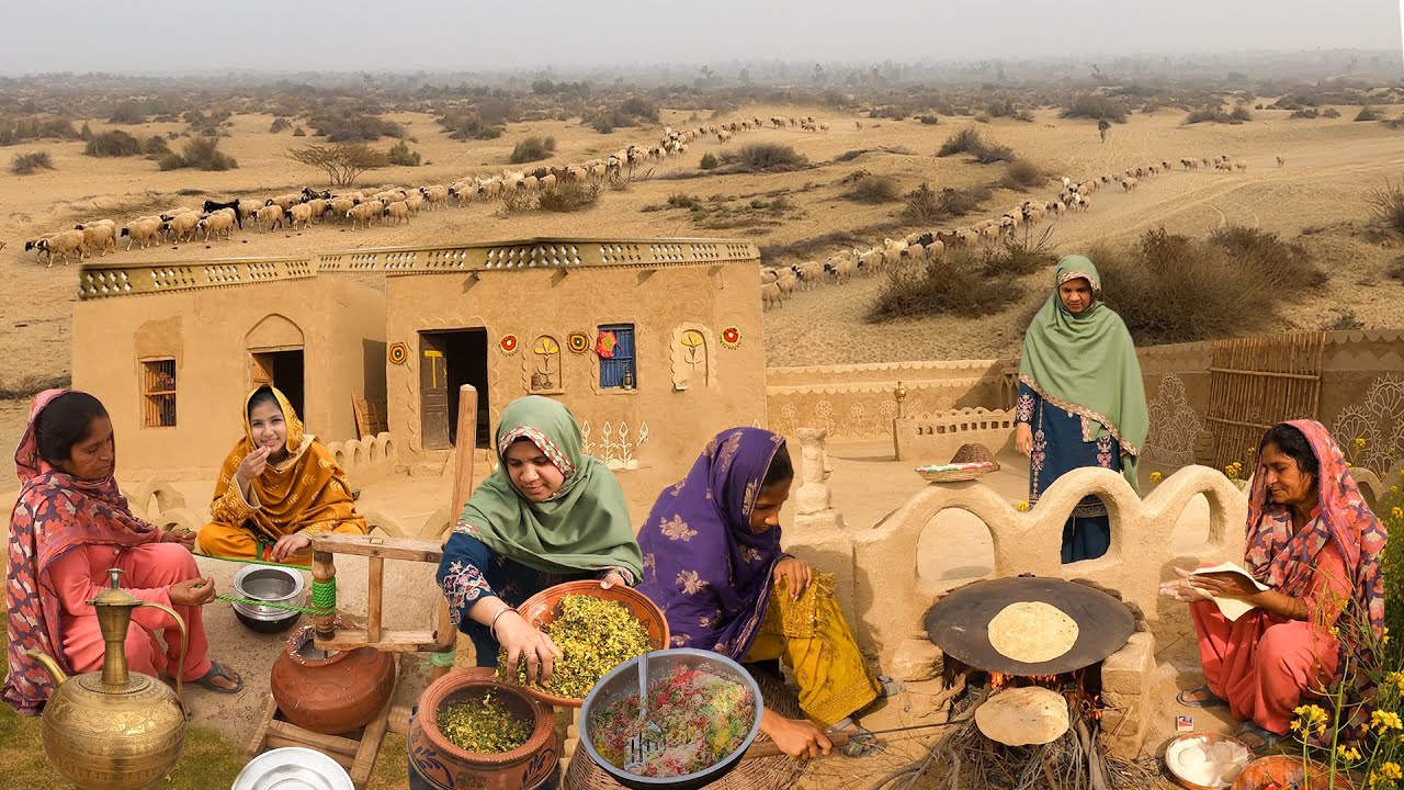 Village Women Cooking Authentic Village Food | Village Life in Pakistan | Village Woman Life 