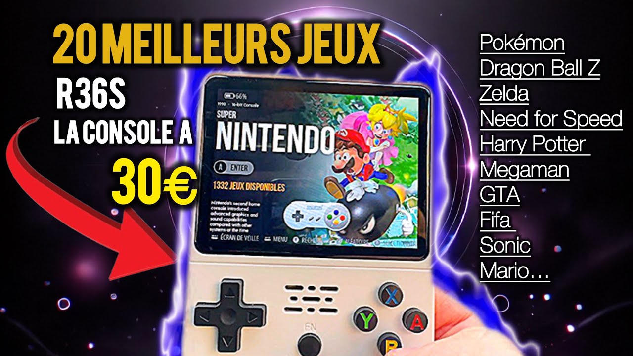 Compilation GamePlay Game Console R36S : 20 Meilleurs jeux !