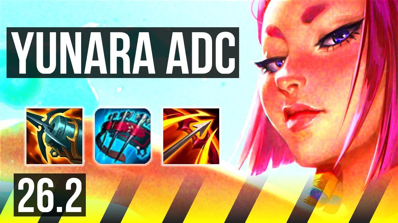 YUNARA & Nautilus vs ASHE & Renata Glasc (ADC) | Good KDA: 19/1/2 | KR Grandmaster | 26.2