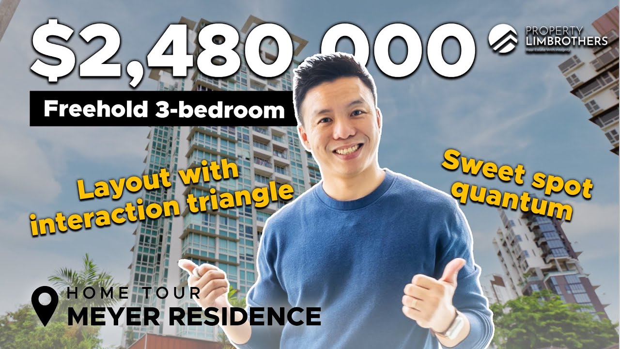 Meyer Residence: Freehold High Floor 3-Bedroom Home Tour in D15 | Sold, Singapore Condo  |Melvin Lim
