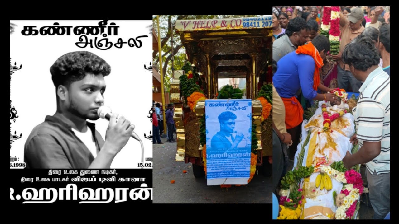 #CHENNAI #VijaytvGanaHari Death video Miss you da macha 💔😭💔😭💔💔💔💔💔💔