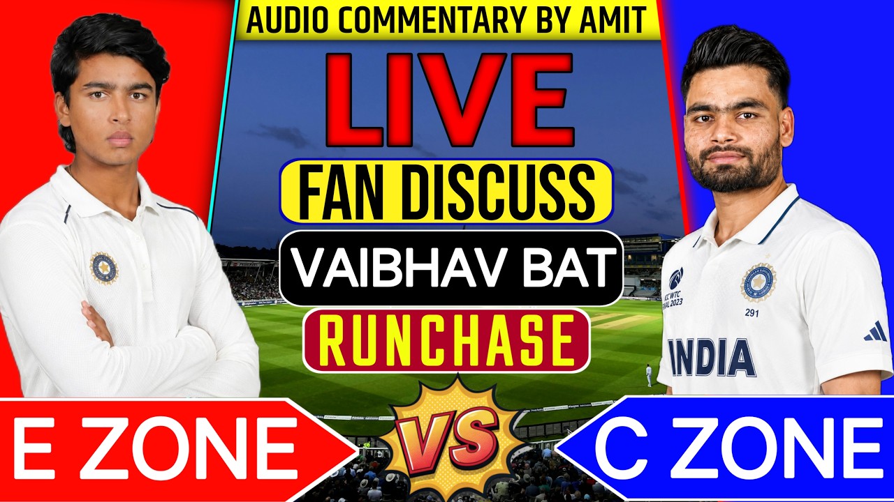 🔴FINAL DAY DULEEP TROPHY 2026 SEMIFINAL| EAST ZONE VS CENTRAL ZONE MATCH DETAILS|