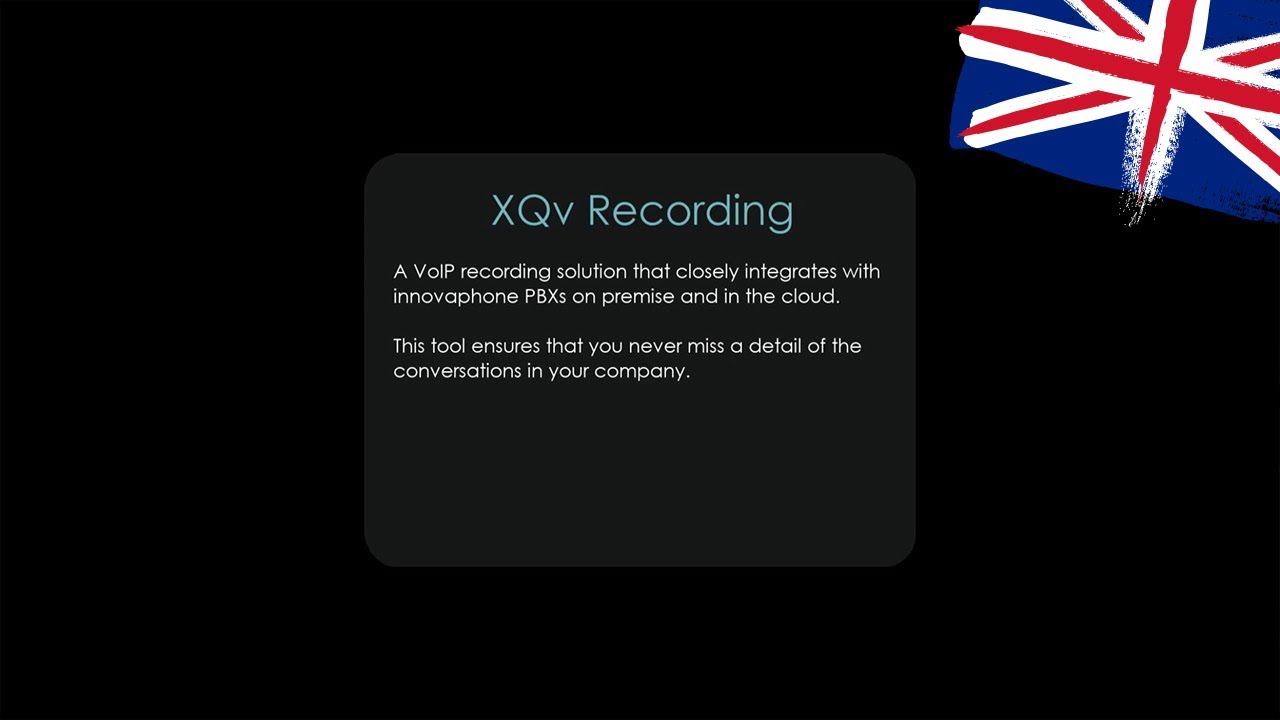 XQTING: приложение для записи XQv - партнерские приложения innovaphone | английский